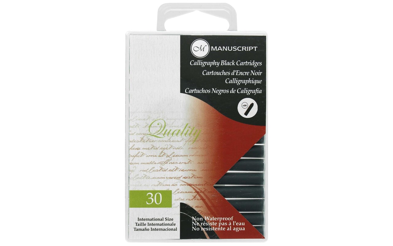 Manuscript Calligraphy Cartridge Black Michaels manuscript-calligraphy-cartridge-black-michaels